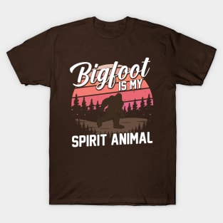 Bigfoot is my spirit animal T-Shirt